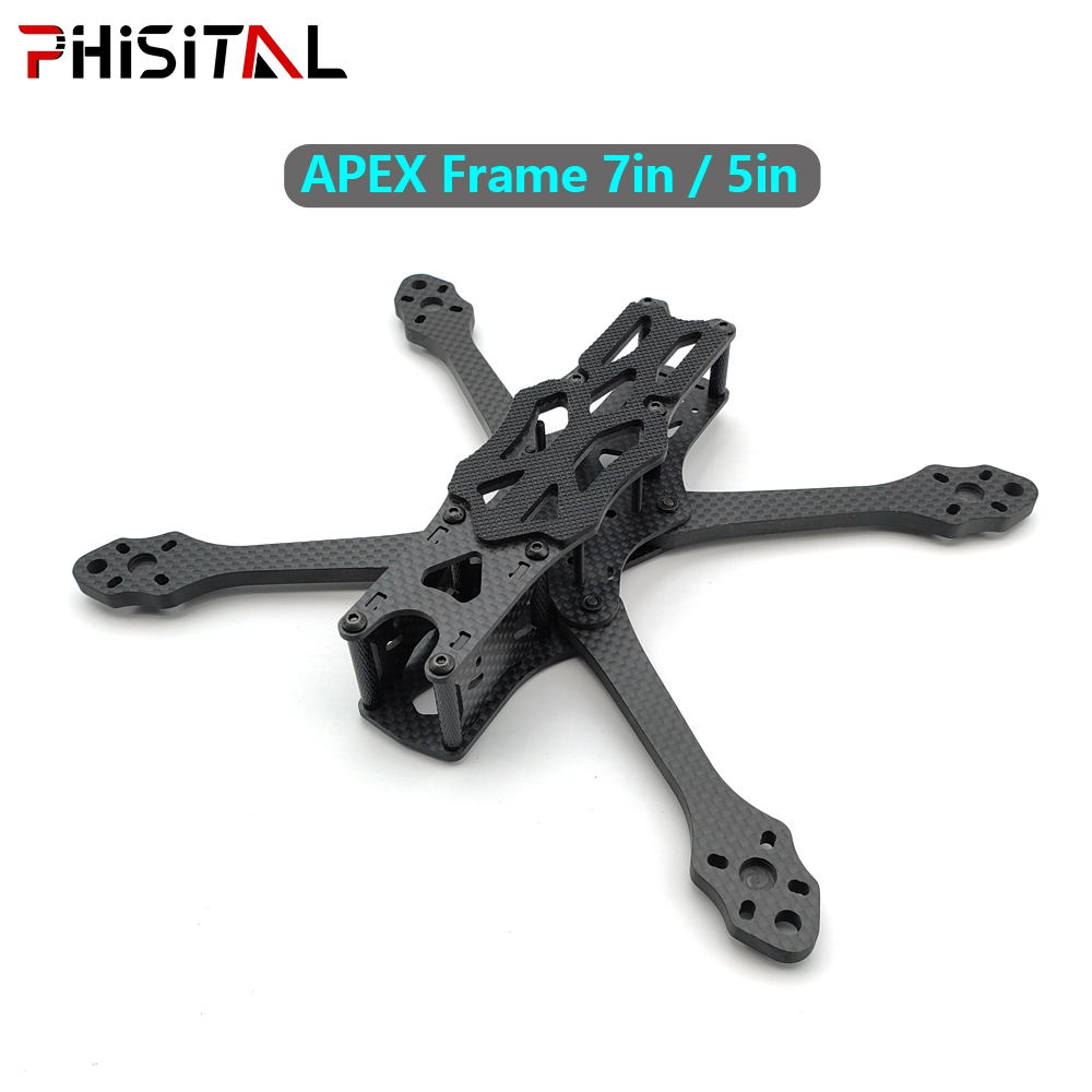 Drone Kit Octocopter - APEX-Rahmen, 7 Zoll/6 Zoll/5 Zoll, Carbonfaser-Quadcopter-Rahmen-Set